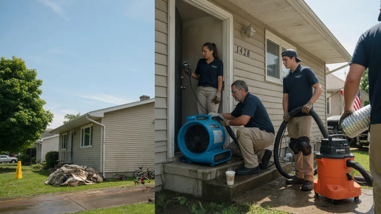 Water Damage Restoration in Liverpool, IL near me